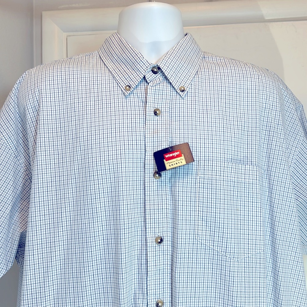NWT Wrangler Short Sleeve Shirt XXL - Picture 5 of 9